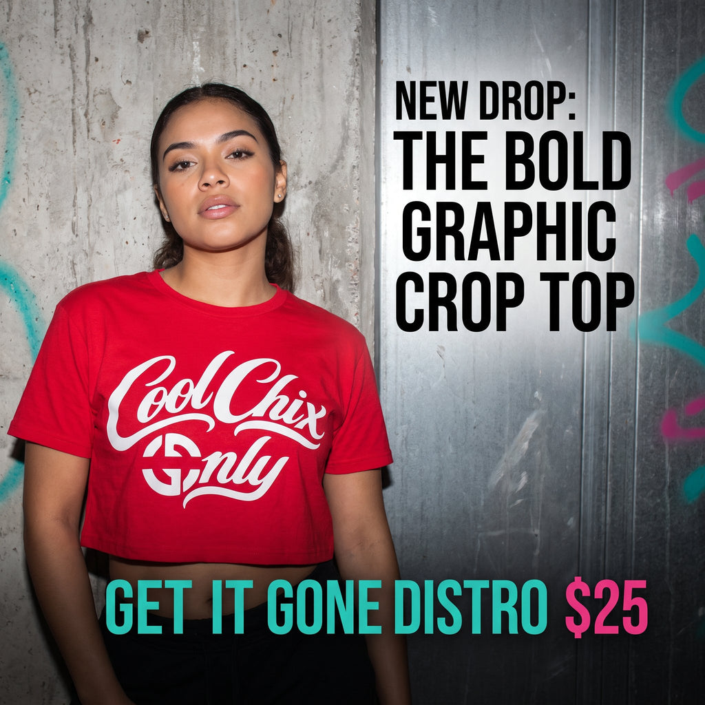 Cool Chix Only crop tops