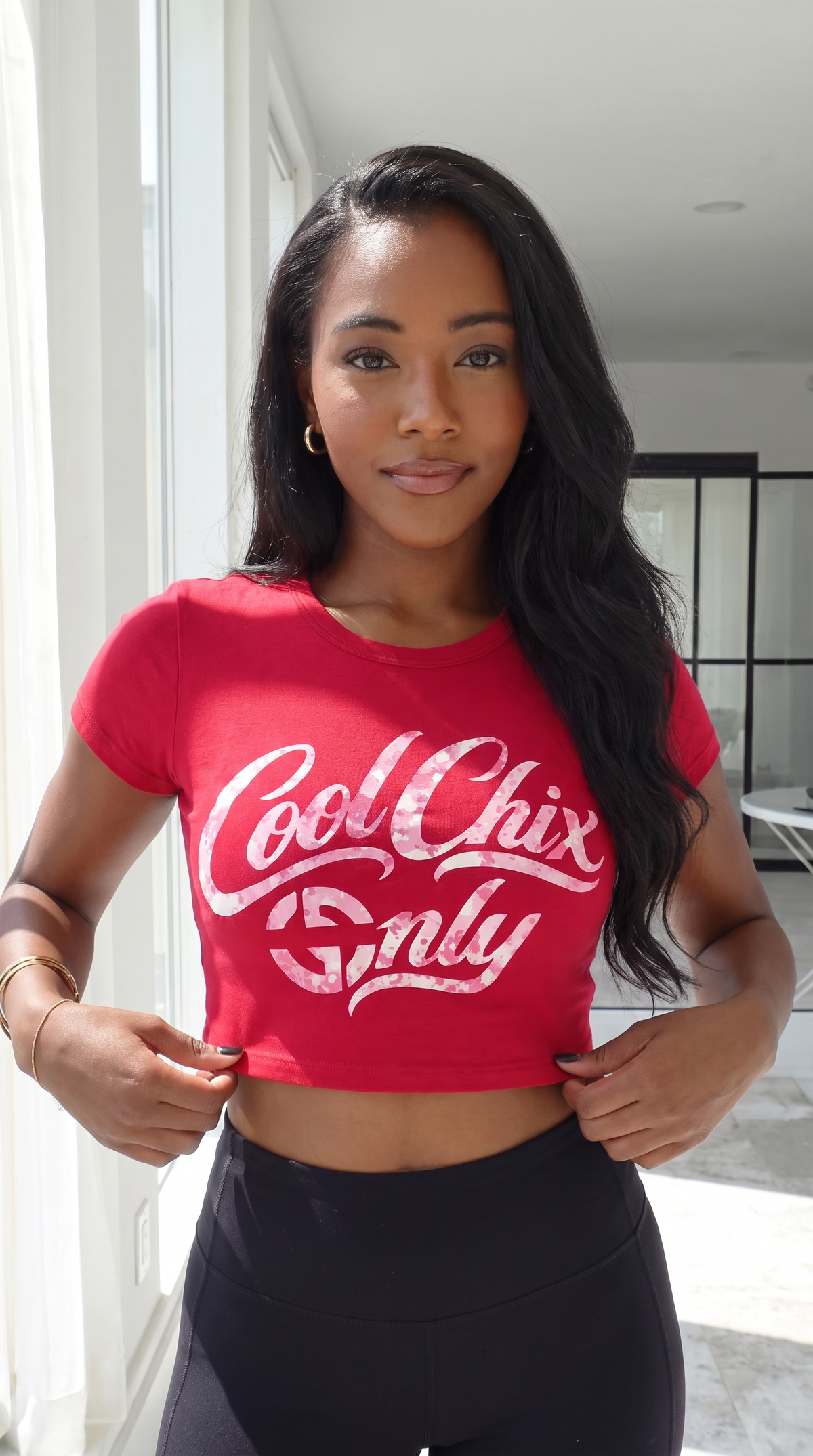 Cool Chix Only crop tops