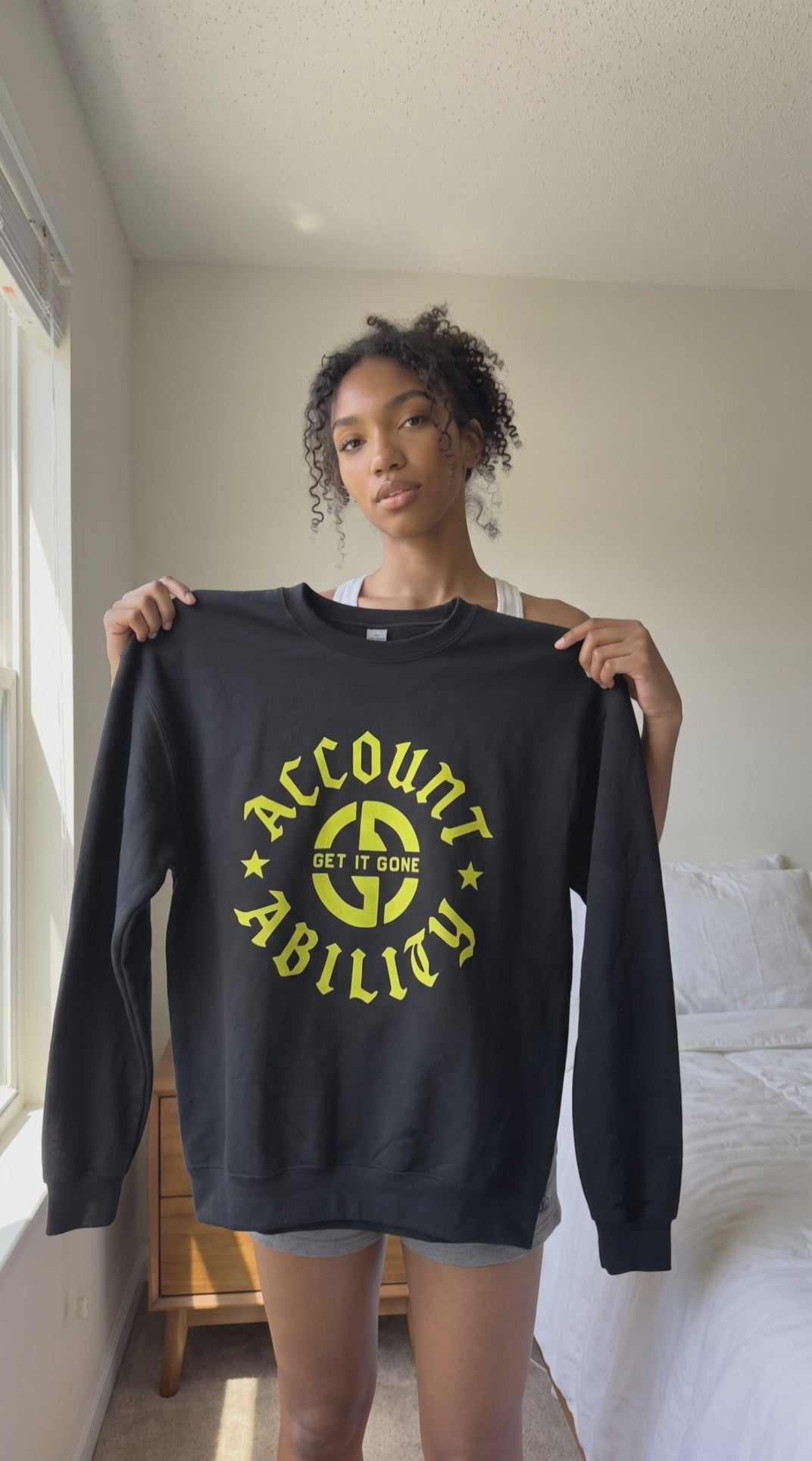 Get It Gone Accountability Crewneck Sweatshirt