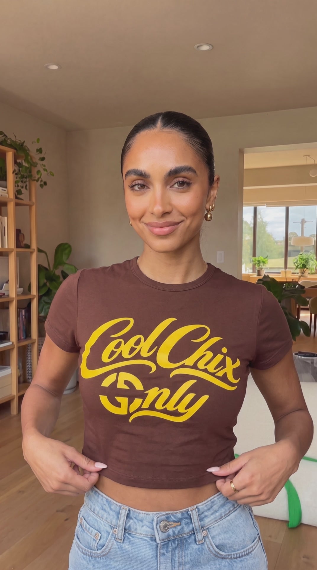 Cool Chix Only crop tops