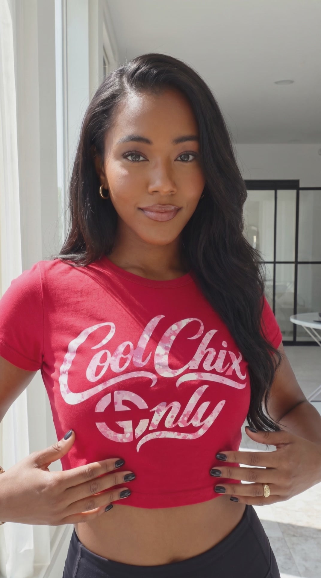 Cool Chix Only crop tops